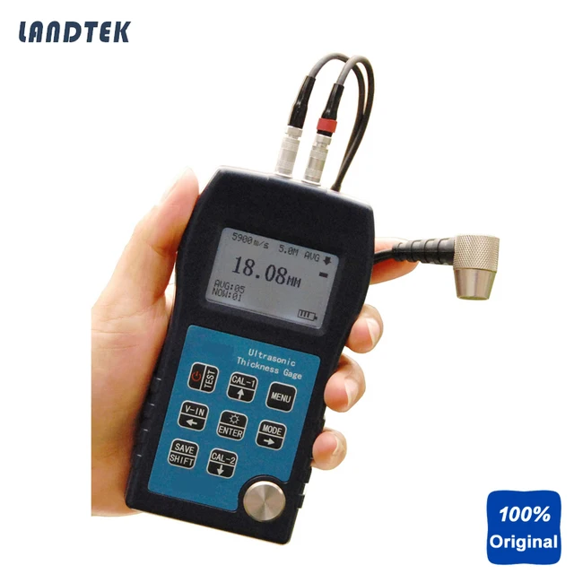 Digital Metal Thickness Gauge Ultrasonic Thickness Meter Portable Steel