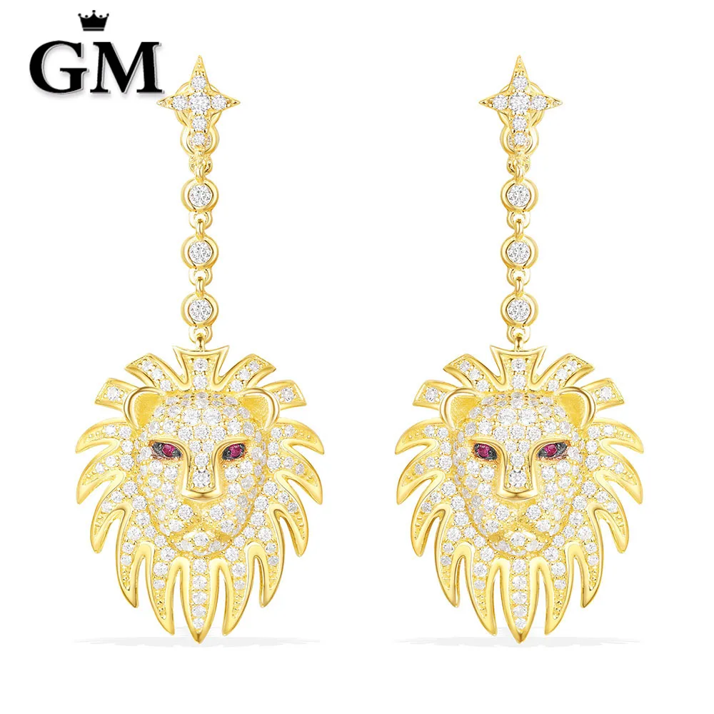 

GM High Quality Original Copy 1:1 Lion Head Ear Nail Logo Gift Preferred Free Package Manufacturers Wholesale
