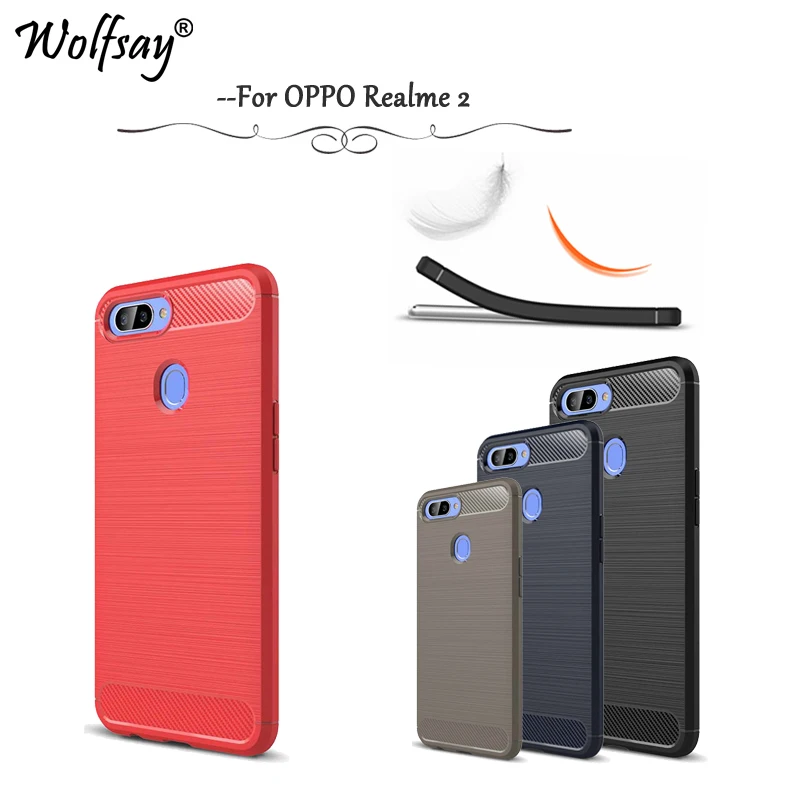 Realme Case Oppo 2 Cover Shockpfoor Armor Rubber Phone For OPPO Silicone Shell Fundas |