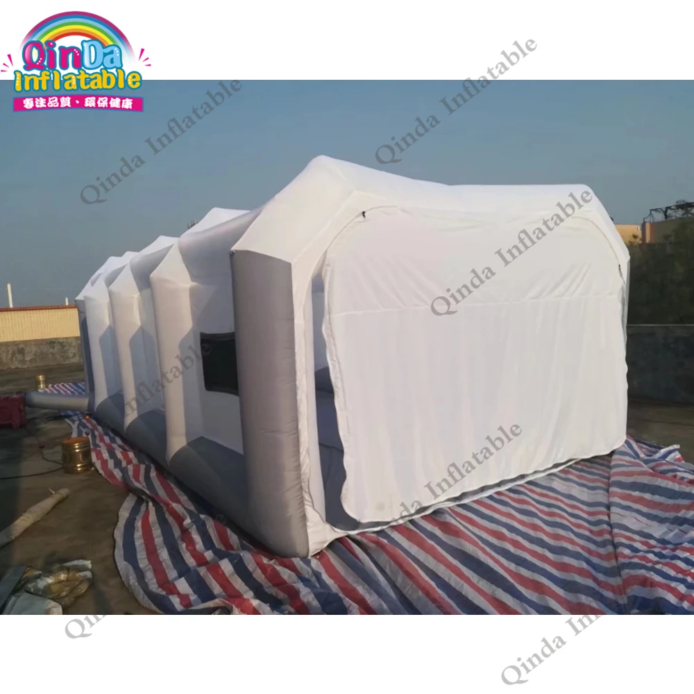  6x4x2.5m portable inflatable paint booth used inflatable spray booth inflatable paint tent for car 