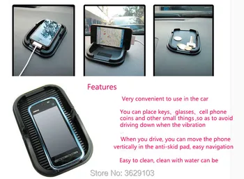 

Multifunctional mobile phone anti-skid pad accessories sticker car-styling for Lada kalina granta priora niva largus samara