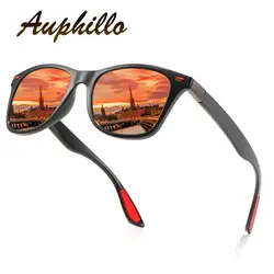 AUPHILLO классические мужские Солнцезащитные очки женские поляризованные очки для вождения Роскошные брендовые дизайнерские TR90 мужские очки