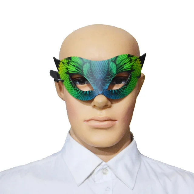 Buy 2018 Happy Halloween Party Mask Glowing Party