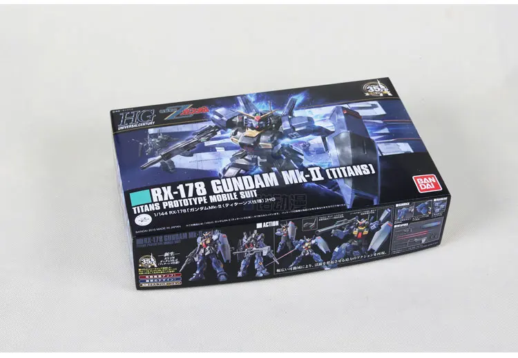 Gundam HG 1/144 модель RX-178 MARK 2 TITANS зеон чар AZNABLE мобильный костюм дети игрушечные лошадки