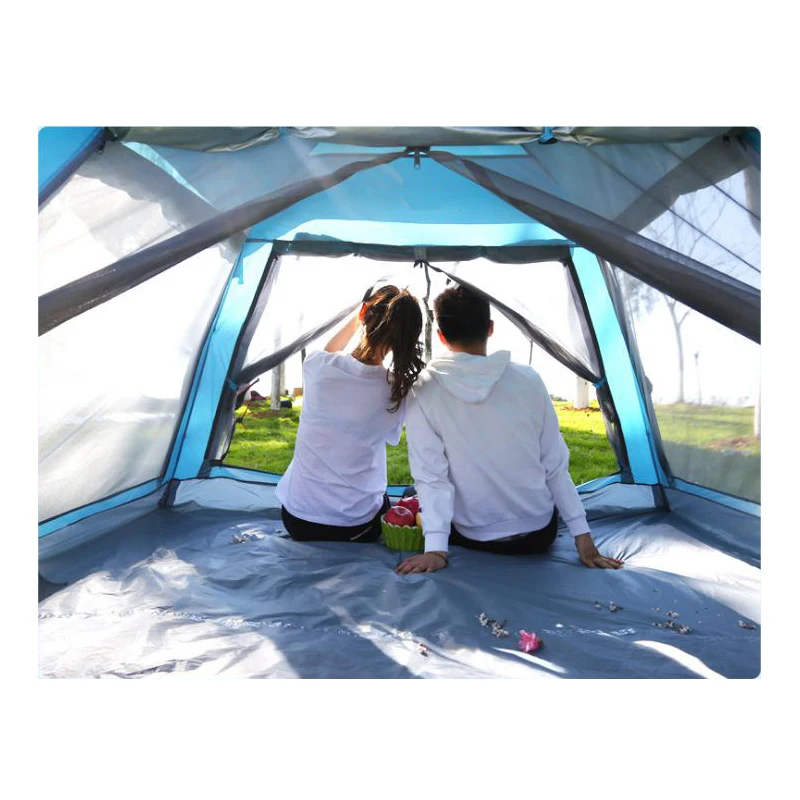 Quick Automatic Opening Outdoor Climbing Camping Camouflage Tent Spring Summer Autumn Tent 210*210*150cm Outdoor Travel tent