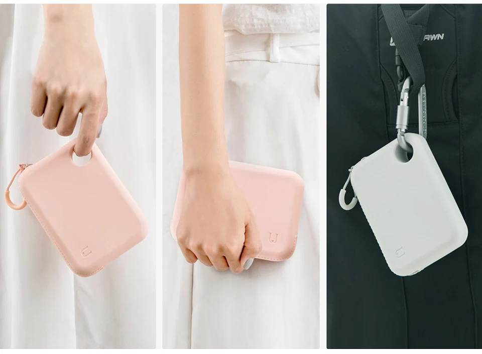 Xiaomi Mijia Silicone Portable Storage Bag Cable Line Card Earphone Storage Bag Soft Design Light Weight Fashion Storage Bag (3)