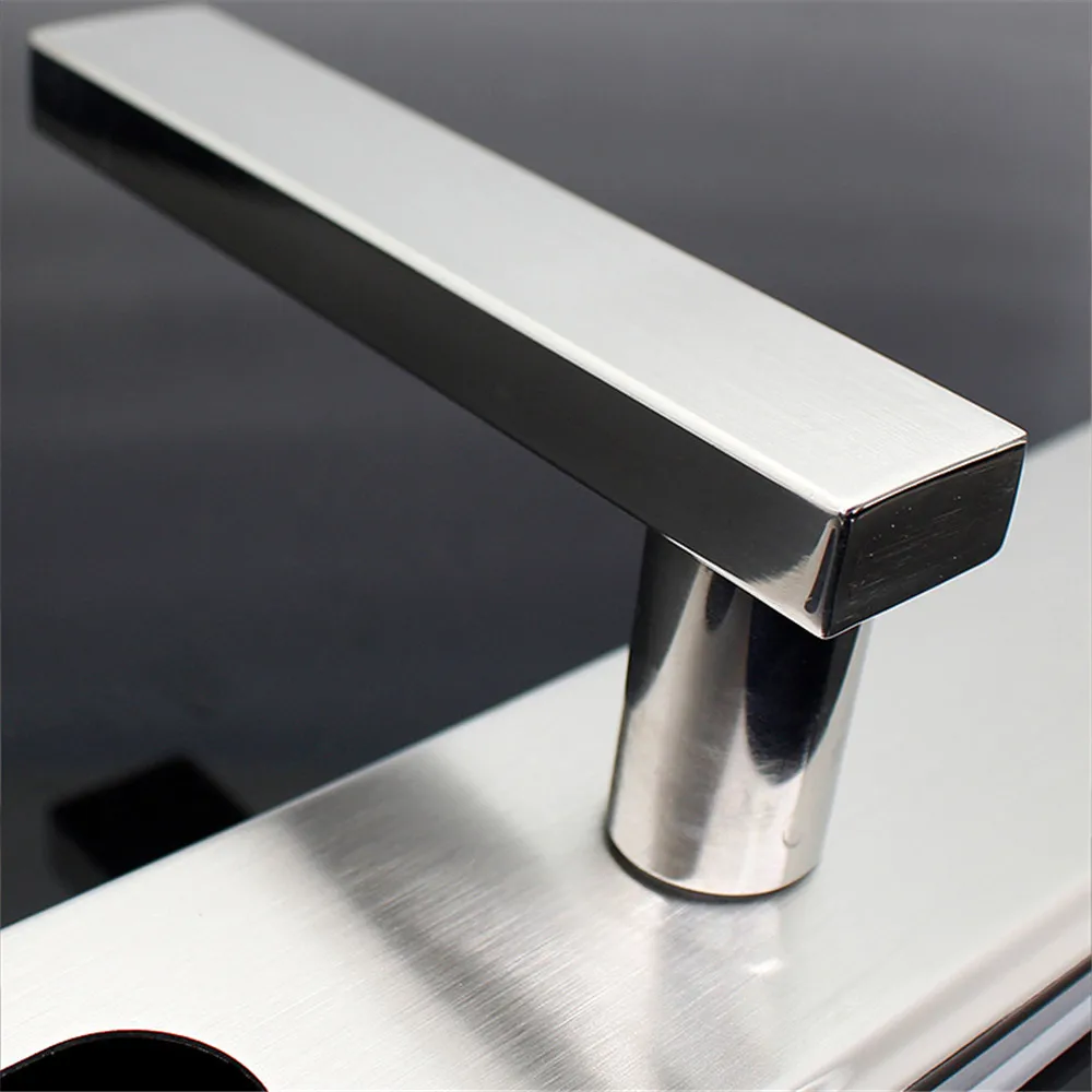 TTLIFE Security Door Multi-function Power Handle 8X02 Stainless Steel Multi-function Home Accessories Door Knob Lock TTLIFE Security Door Multi-function Power Handle 8X02 Stainless Steel Multi-function Home Accessories Door Knob Lock