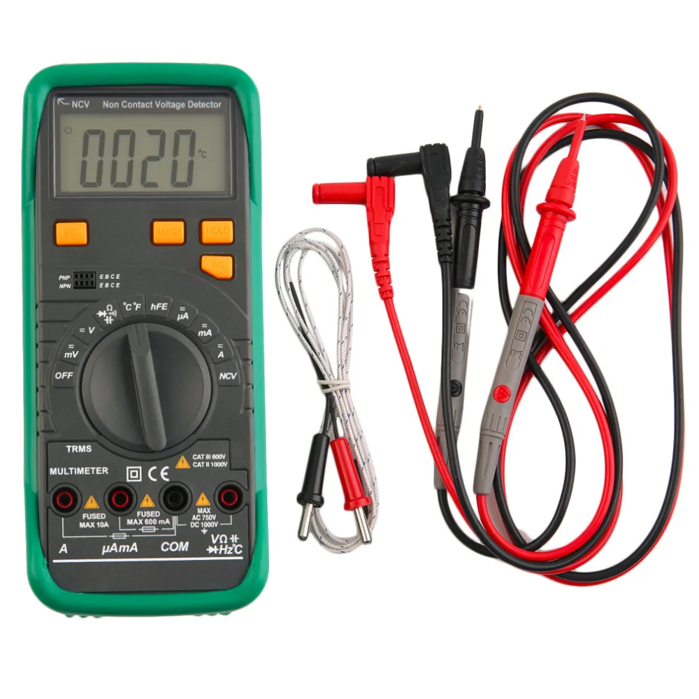 2016 High Quality Digital LCD Multimeter Voltmeter Ammeter AC DC OHM