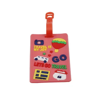 

Dezemin Travel Accessories Cartoon Silica Gel Suitcase ID Addres Holder Baggage Boarding Tags