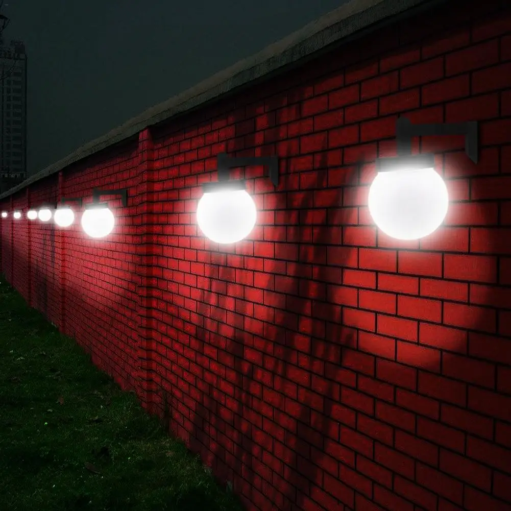 3W Solar LED Wall Light Outdoor Waterproof Wall Lamp IP65 Solar Garden Courtyard Corridor Porch Lights
