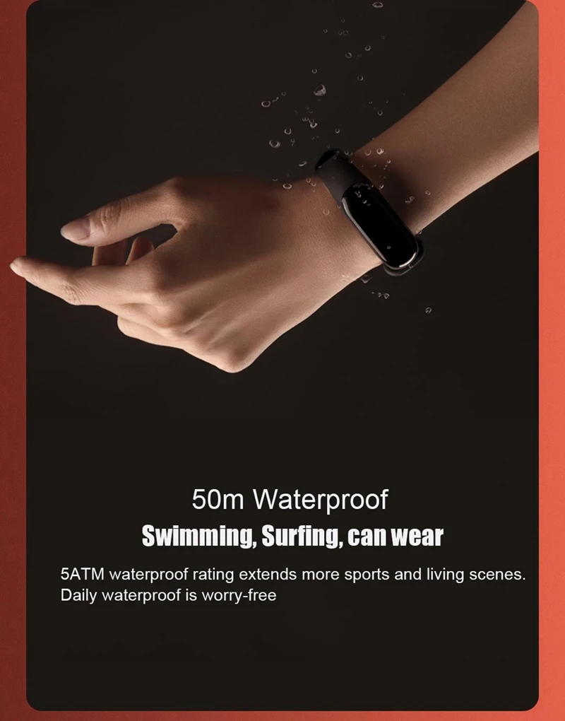 Xiaomi mi band 3 Смарт-браслет mi band 3 OLED дисплей фитнес mi браслет-трекер водонепроницаемые часы Correa