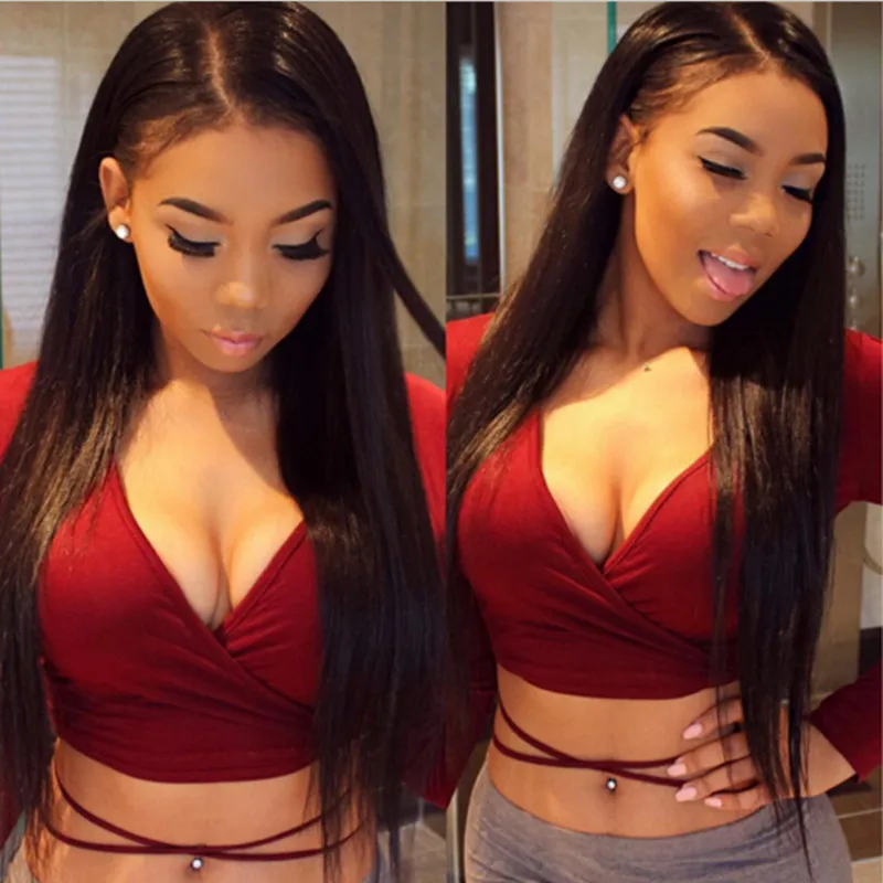 

best brazilian lace frontal straight with baby hair ear to ear 13x4 lace frontal closure 100% 7a brazilian human hair frontal