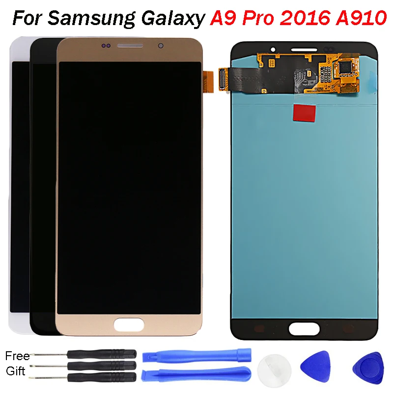 

For Samsung A9 Pro LCD Display 2016 A910 Screen display Touch Screen Digitizer Assembly For Samsung A9 A910 Screen LCD Pantalla