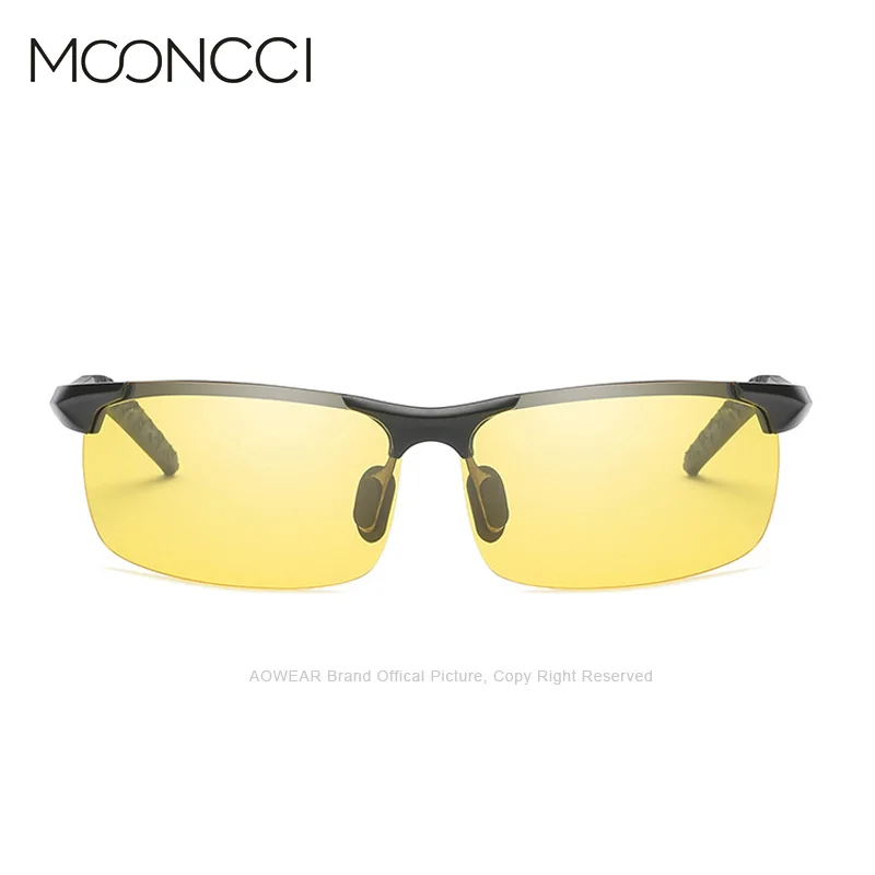 MOONCCI HD очки ночного видения Поляризованные для вождения мужские роскошные