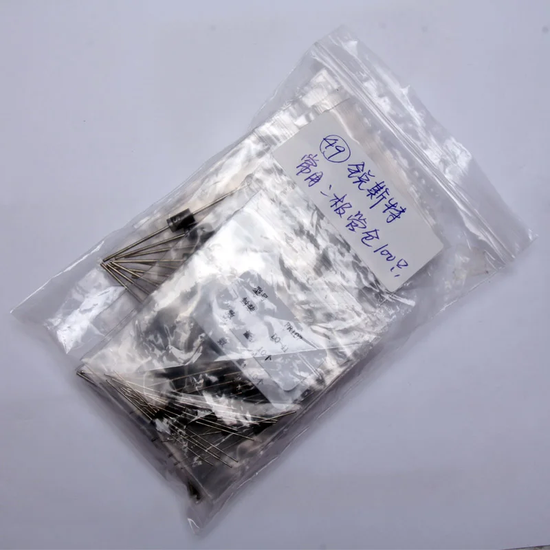 Glyduino 100PCS/Lot Commonly Used 1n4148/1n4007/FR107/5819/5408/5822 Diode Assorted Kit for Arduino DIY