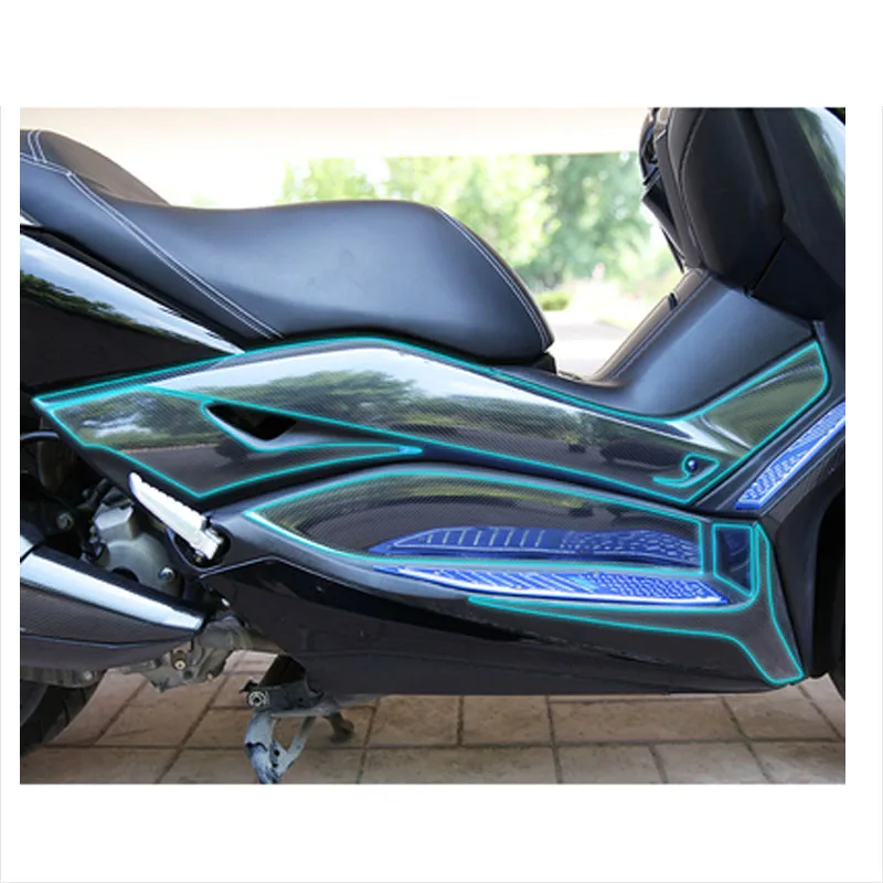 Мотоциклетная нательная защита наклейка на обтекатель шильдики Защитная Наклейка 3D Стикеры s для YAMAHA XMAX 300 XMAX300