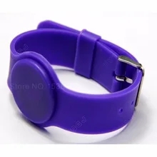 100 шт. Водонепроницаемый наручный браслет NFC Классический 1 K S50 13,56 МГц силиконовый браслет rfid для доступа Управление