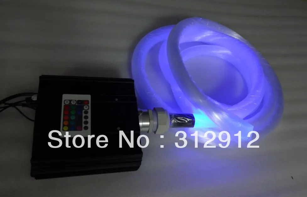 45 Вт ИК RGB led волоконный двигатель + 1200 шт 0 75 мм Диаметр 4 м длинный PS Оптическое