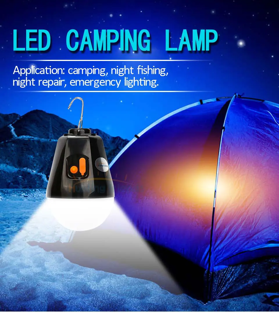 Сверхяркий Кемпинг Фонари 35 светодиодный палатки лампа Rechareable лампа для кемпинга Портативный света для использования вне помещений