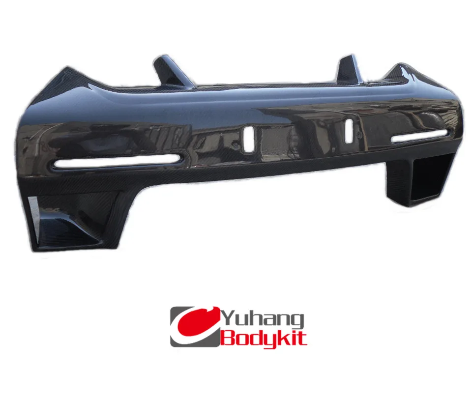 

For Carbon Fiber 2008-2011 Skyline R35 GTR OEM Style and Wald Style CF Front Bumper Nose Cover