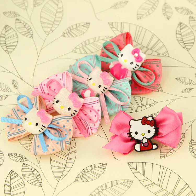 

Pet/ children's hair accessories Dog hairpin KT spot card birthday pet hair clip pet accessories 30pcs