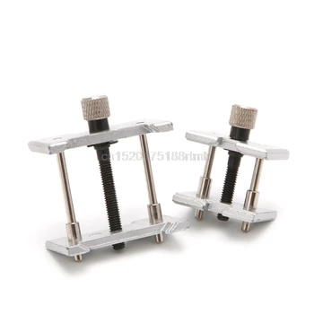 

1 Set 2 PCS Two-in-one Watch Case Metal Movement Holder Watchmaker Clamp Repair Tool #T50P# Drop ship