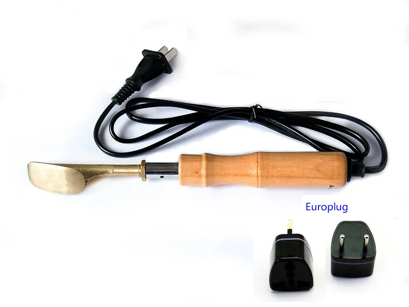 

Electric Iron Wooden Handle Iron RC Aircraft Covering Tools Iron for Balsawood Airplanes