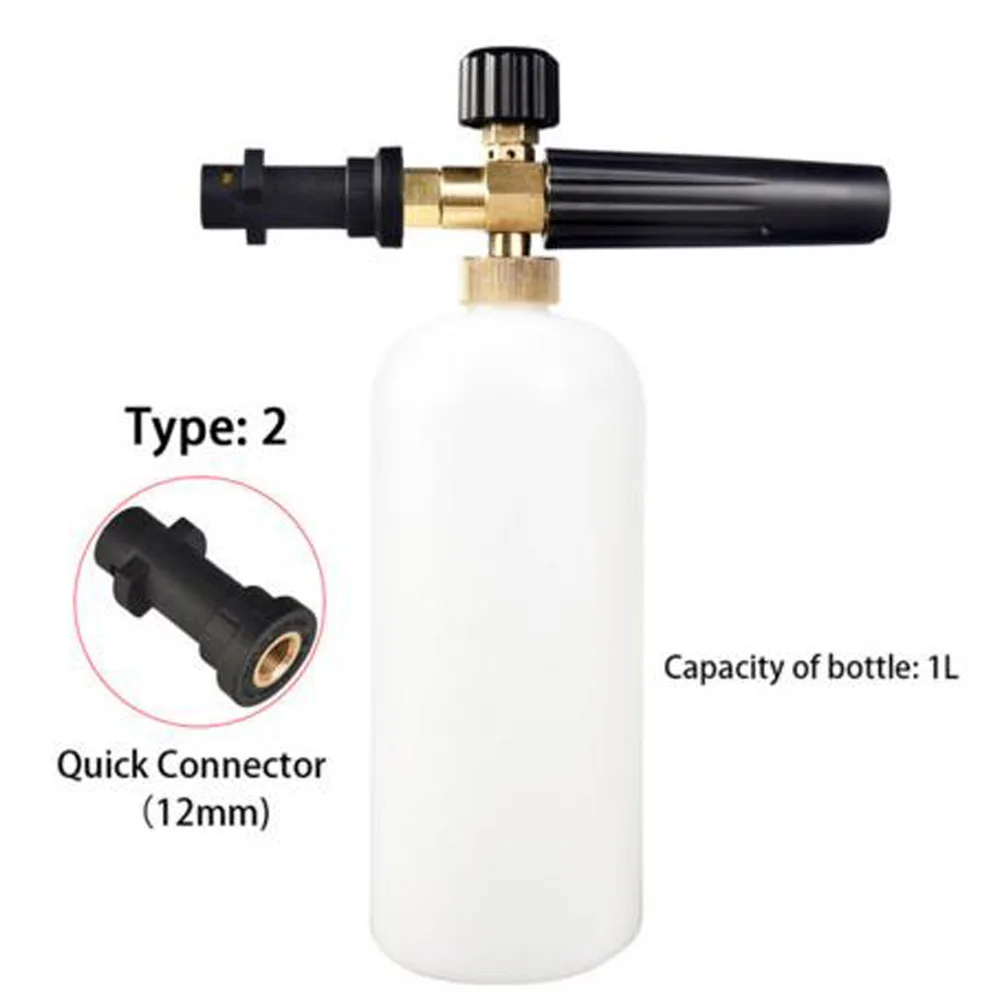 

High Pressure Foam Generator For Karcher K2-K7 Series 1/4 "Quick Release Foam Generator High Quality Accessories