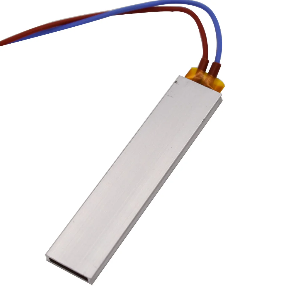 QUARKZMAN PTC Heizelement 2 Stück - 110V 5W-200W Keramik Heizplatte Aluminiumgehäuse 60°C