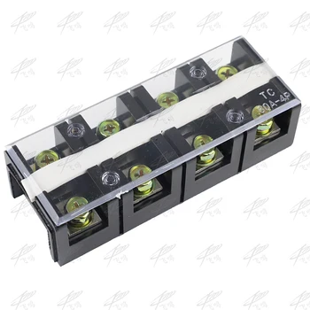 

1PCS TC-604 TC604 Fixed Terminal Double Row Screw Terminal Block Terminal Connector Cable Header Copper