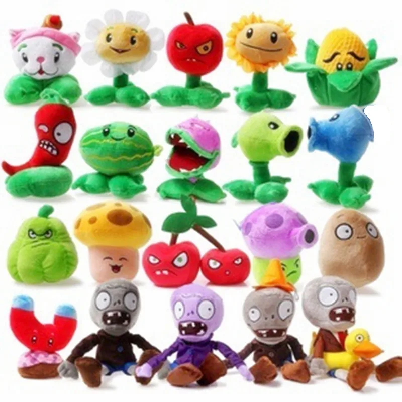 imágenes de peluches de plantas vs zombies