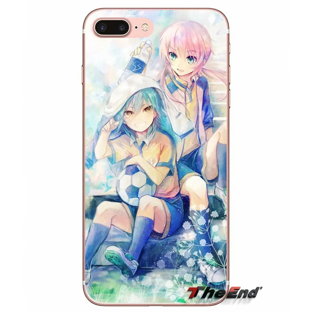 Силиконовый чехол из ТПУ для iPhone X 4 4S 5 5S 5C SE 6 6S 7 8 Plus Samsung Galaxy J1 J3 J5 J7 A3 A5 2016 2017 Anime Inazuma