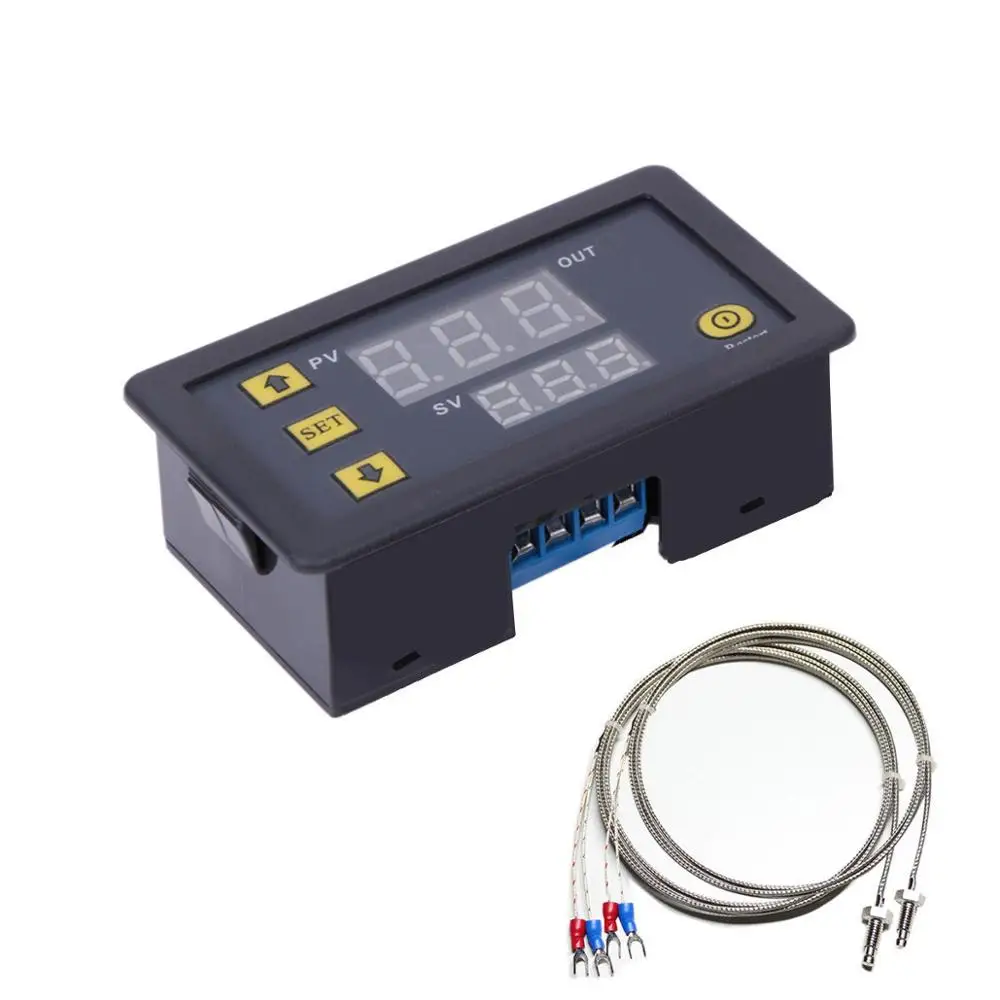 DC 5v 12V 24V 60C to + 999C цифровой термостат контроллер температурный переключатель k тип