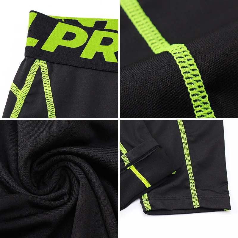Yuerlian New GYM Compression Bodybuilding Pantalones Hombre Fitness Tights Trousers Sweat Pants For Men Sport Running Leggings