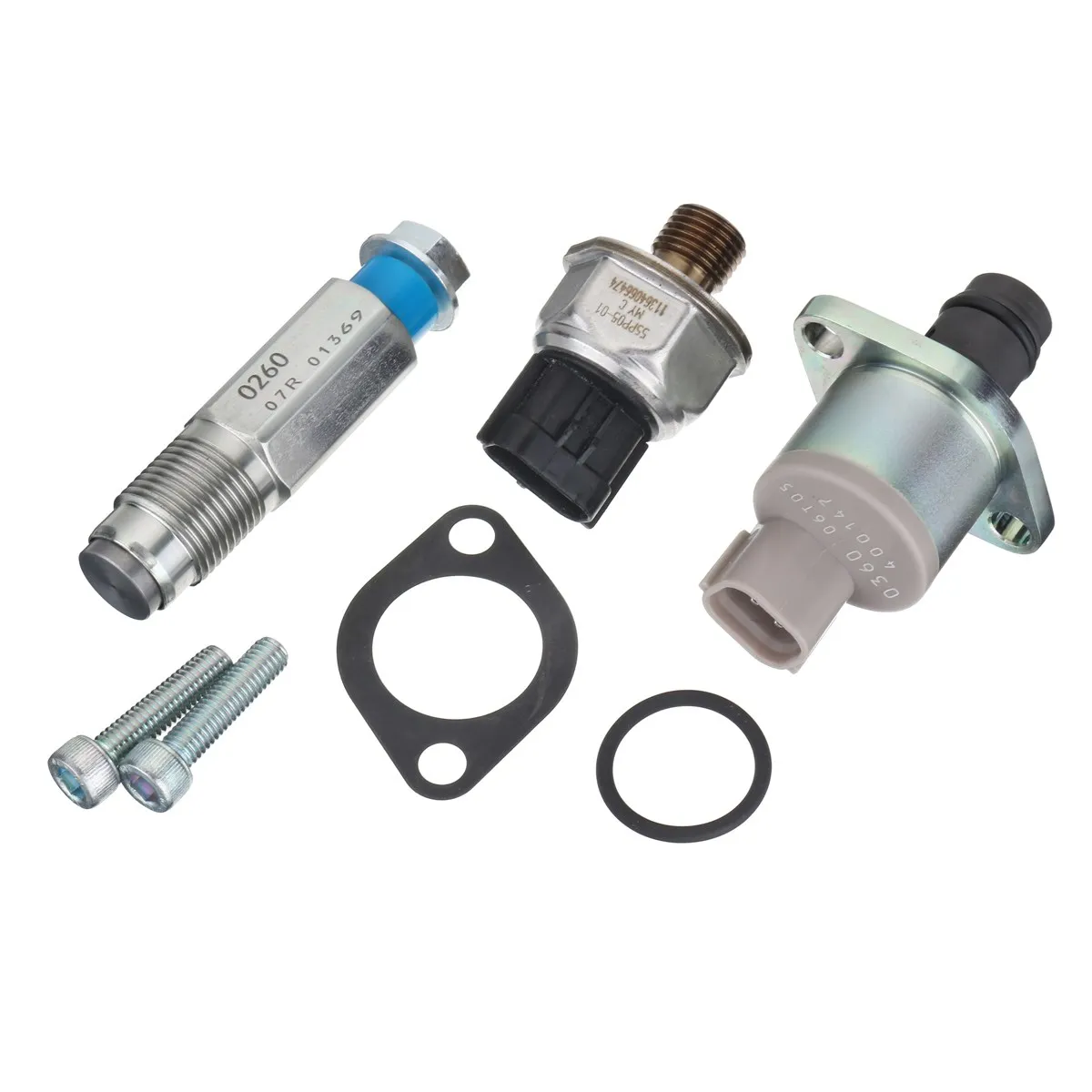 

2.2 2.4 Fuel Pump Valve and Rail High Pressure Sensor For Ford/Fiat/Citroen/Peugeot/Diesel/Land Rover Tourneo DefenderTransit