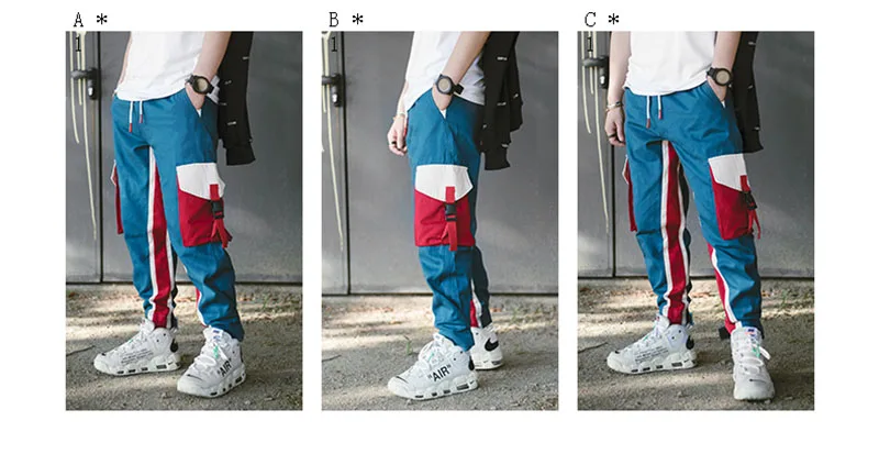 Cool Cargo Pants Men Casual Hip Hop Fashion  (27)