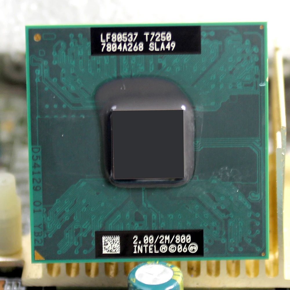 Intel Core T7250 SLA49 2,0 ГГц 2MCache 800HMZ двухъядерный ноутбук процессор