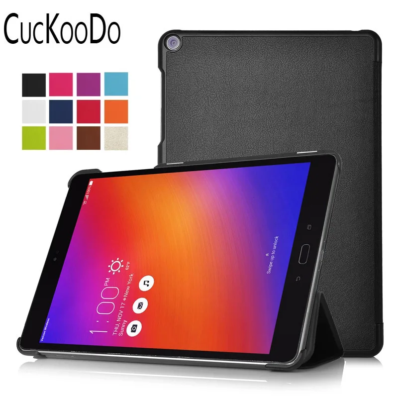 CucKooDo 30Pcs/lot Ultra Lightweight Slim Smart Cover Case for 9.7 inch ASUS Zenpad Z10 ZT500KL