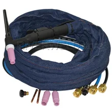 3,8 Ампер с водяным охлаждением WP18-12 TIG сварочный фонарь в комплекте 12 футов метров