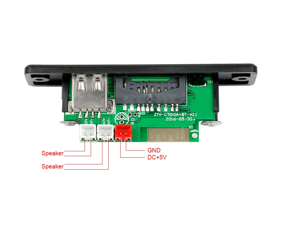 AOSHIKE 2x 3W аудио усилитель доска MP3 WAV WMA FLAC USB звуковая карта Bluetooth аудио декодер доска DC3.7-5V