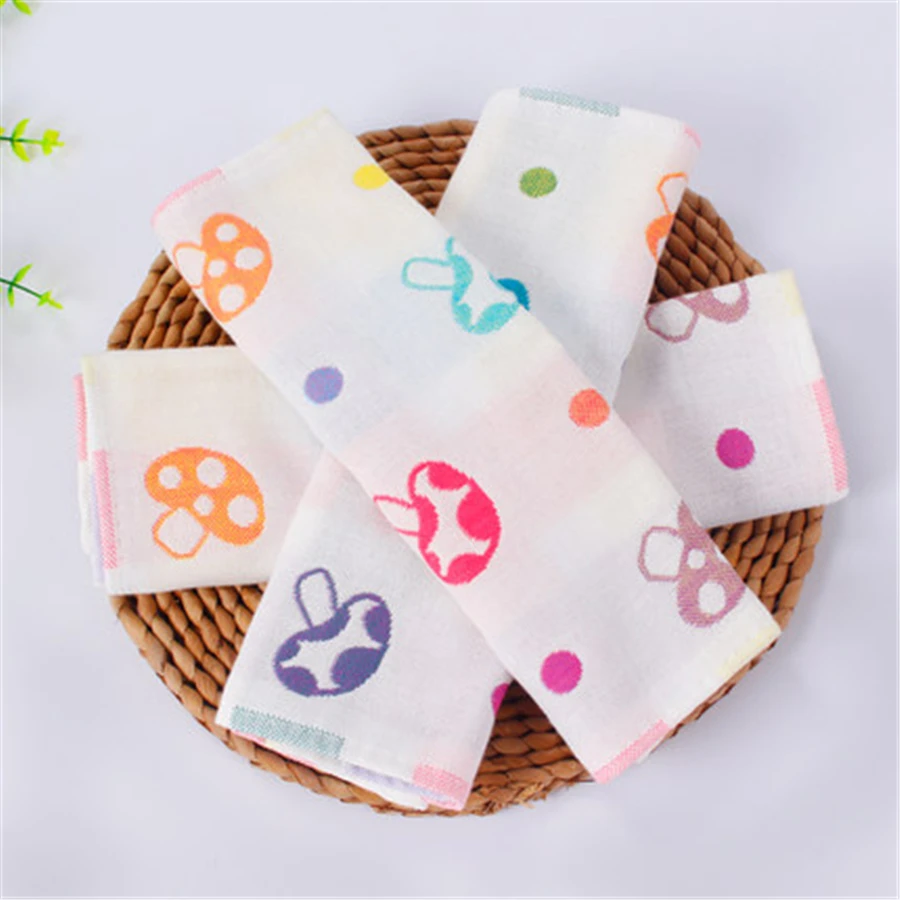 0 3 Baby Newborn Towel Toddler Washcloth Gauze 1/3/5 Pcs Soft Wipes