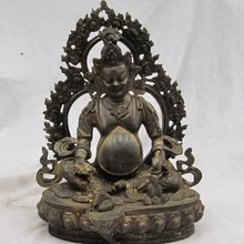 USPS в США S1111 Тибет Народная Фейн коллекция Старый Бронзовый Белый Jambhala Статуя Будды