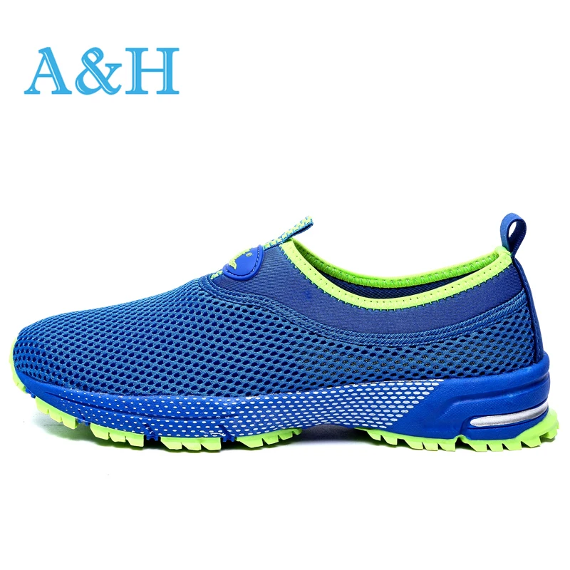 Summer Style men Light Running shoes for men sneakers Breathable sport shoes Slip On mesh