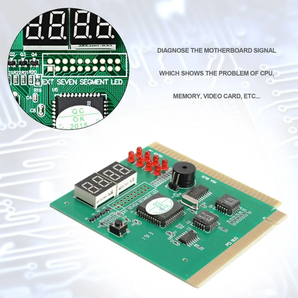 4 цифры по ценам от производителя материнская плата PCI компьютер PC материнская плата Профессиональный диагностический анализатор карта Post