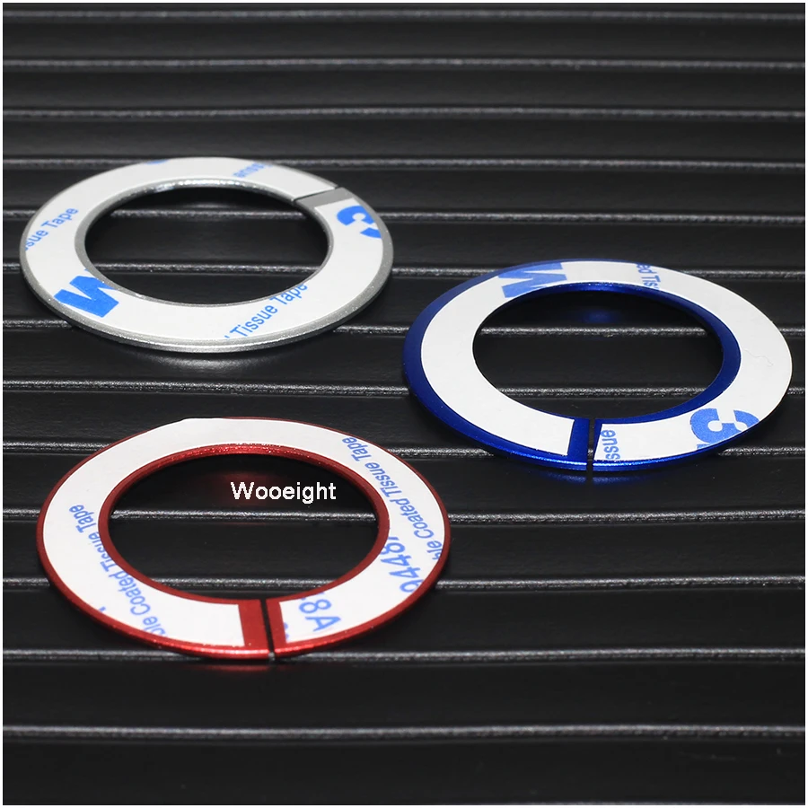Wooeight Car Ignition Engine Start Stop Push Button Cover Ring Decorative Trim For Infiniti Q50 Q60 QX60 2014 2015 2016 2017 (5)