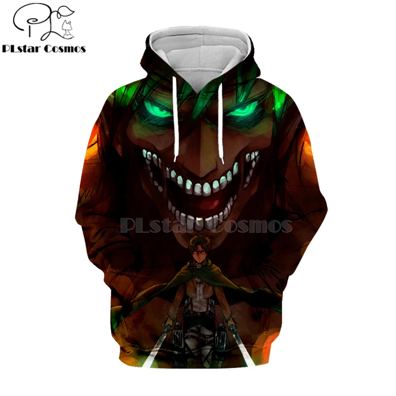

Attack on Titan hoodies Shingeki no Kyojin Legion Cosplay Costume Quality Eren Yeager 3d hoodies/sweatshirts/Jacket/shirt-18
