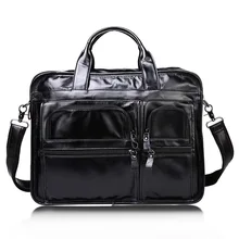 Newest Men Genuine Leather Handbags for Men Fashion Briefcase Male Large Capacity Business Hand Bags Office Computer Laptop Bag