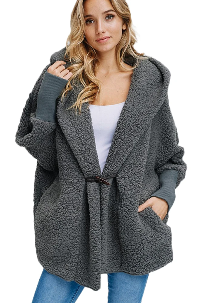 Gray-Woolen-Fur-Horn-Button-Oversize-Jacket-LC85230-11-1