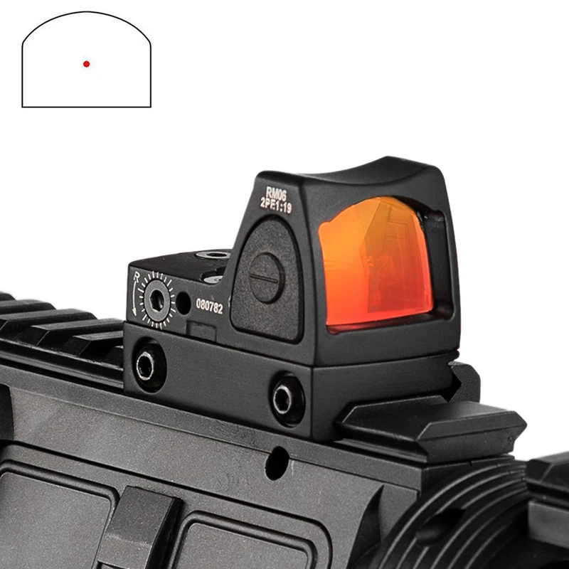 

Tactical Hunting Military Style Mini Red Dot Sight For Rifle Scope No Switch Scope Hunting Telescope Binoculars Mildot