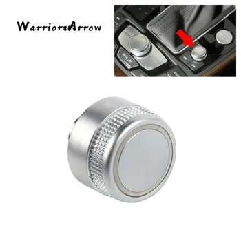 

WarriorsArrow MMI Radio Volume Knob Rotary Button Switch Setting Cover Cap For Audi A6 Allroad Quattro C7 A7 2012+ 4G0919070